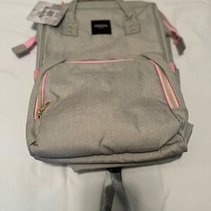 Halo Original Gray Baby Diapers Backpack